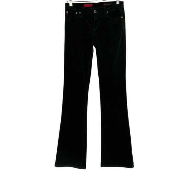 AG The Angel Boot Cut Black Corduroy Pants, size 27R - Picture 4 of 16